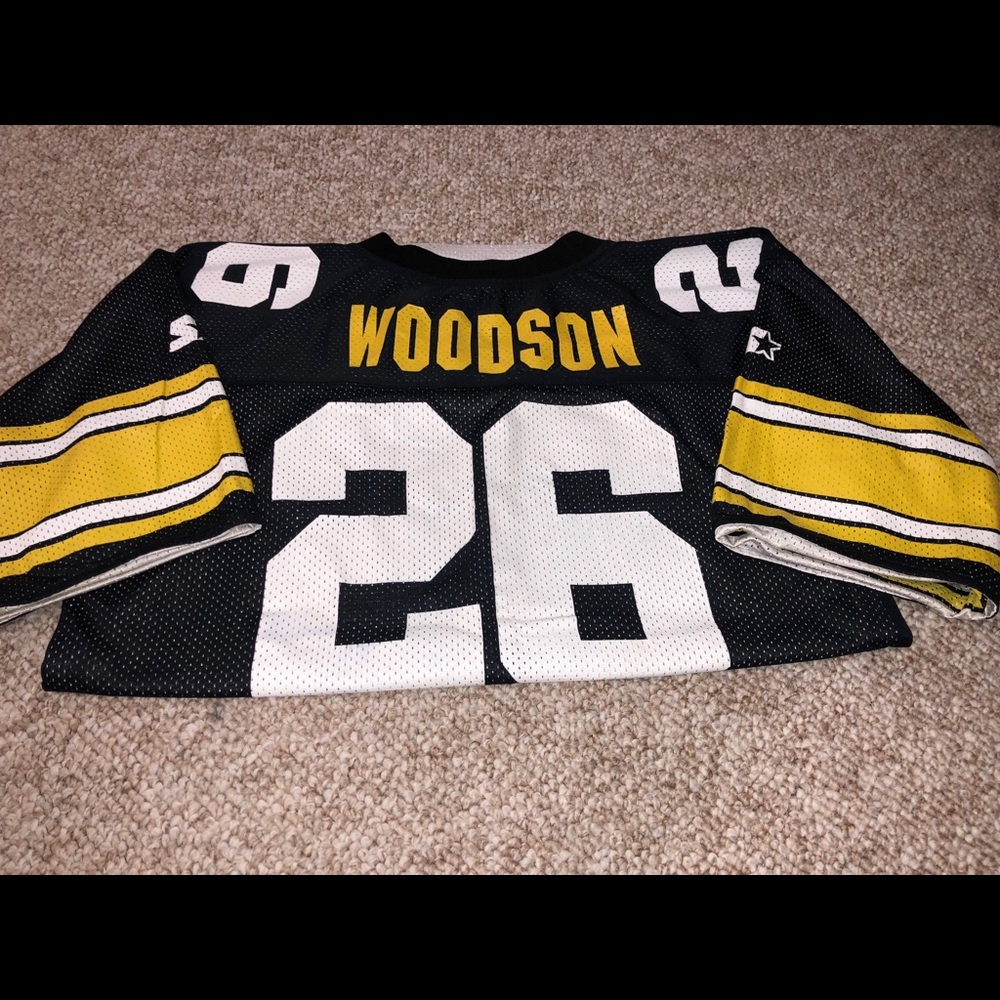 Pittsburg Steelers Woodson Jersey (REVERSIBLE)